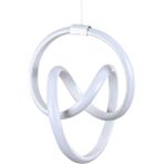3 Modlu Sarkıt LED Avize, Beyaz, 20CM Çap, 100CM Yükseklik - Ahşap - Bej - Siyah - Seçenek 1