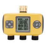 3 Outlet Sprinkler Zamanlayıcı, Otomatik Sulama Sistemi Bitki Sulama Peyzaj Seraları Için Yağmur Gecikmeli Yard Için Dijital Sulama Kontrolörü