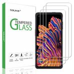 (3 Paket) Beukei Ekran Koruyucu Samsung Galaxy Xcover Pro Ekran Koruyucu Temperli Cam, (6,3 inç) 9H Sertlik, Çizilmez, Kabarcıksız