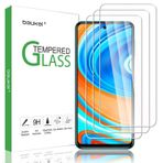 (3 Paket) Beukei Xiaomi Redmi Note 9S / Redmi Note 9 Pro 5G / Redmi Note 9 Pro için Ekran Koruyucu Temperli Cam, Çizilmez, Kabarcıksız (Redmi Note 9 için Uygun Değildir)