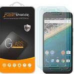 (3 Paket) Supershieldz LG (Google) Nexus 5X Temperli Cam Ekran Koruyucu, Çizilmez, Kabarcıksız
