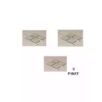 3 Paket Tens Cihazı Pedi Elektrotu 5X5 Cm 12 Adet
