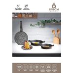 3 Parça Sunday Emoji Pankek Tava Sahan Set