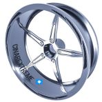 3 Parça Tasarımlı Siyah Karbon Fiber Dokulu Jant Şeridi Sticker Çınar Extreme