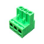 3 Pin 5.08mm Dişi Yeşil Klemens 10 Adet