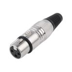3 Pin XLR Dişi Fiş Konnektör Mikrofon Adaptörü
