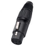 3 Pin Xlr Dişi Kaliteli Mikrofon Konnektörü