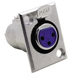 3 Pin XLR Dişi Konnektör