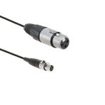 3 Pin Xlr Dişi To 3 Pin Mini Xlr Dişi Kablo 2 Metre