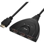 3 Port Hdmi Switch Çoklayıcı Çoğaltıcı Splitt Çoklama Çoklu Laptop