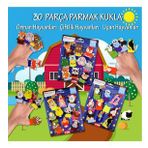 3 Set - 30 Parça Tox Orman, Çiftlik Ve Uçan Hayvanlar Parmak Kukla T220 T218 T222