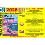 3.Sınıf 3'den 4'ye Geçenler Tüm Dersler 12 Haftalık Yaz Tatili Hazırlık Kitabı+Tablet Kalemli