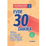3. Sınıf Evde 30 Dakika Öğrenci Kitabı-Tudem Yayınları