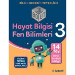 3. Sınıf Hayat Bilgisi ve Fen Bilimleri 3 Boyut - Tudem Yayınları