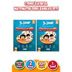 3.Sınıf İlkokul Matematik Soru Bankası Seti - 2 Kitap - 304 Sayfa