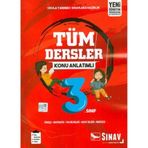 3. Sınıf Tüm Dersler Konu Anlatımlı Sınav Yayınları