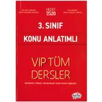 3. Sınıf VIP Tüm Dersler Konu Anlatımlı Editör Yayınevi