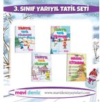 3. Sınıf Yarıyıl Tatil Seti-Mavi Deniz Yayınları
