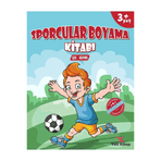 3+ Sporcular Boyama Kitabı - Yeti Kitap