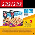 3 Taş 9 Taş Zeka Oyunu - Strateji ve Dikkat Geliştirir