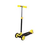 3 Tekerlekli Twist Sarı Scooter Ayarlanılabilir Direksiyon