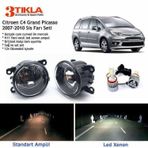 3 Tıkla Citroen C4 Grand Picasso 2007-2010 Beyaz LED Xenon Sis Farı Seti