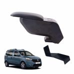 3 Tıkla Dacia Dokker 2020 Siyah Delmesiz Çelik Ayaklı Kol Dayama Kolçak