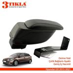 3 Tıkla Dacia Lodgy Stepway 2015 Siyah Delmesiz Çelik Ayaklı Kol Dayama Kolçak