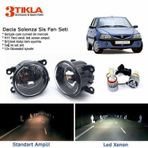 3 Tıkla Dacia Solenza Beyaz LED Xenon Sis Farı Seti