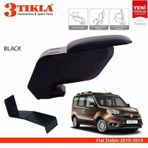 3 Tıkla Fiat Doblo 2010-2019 Siyah Delmesiz Çelik Ayaklı Kol Dayama Kolçak