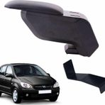 3 Tıkla Hyundai Getz 2007 Delmesiz Çelik Ayaklı Siyah Kolçak