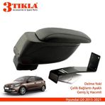 3 Tıkla Opel Corsa E 2016 Delmesiz Çelik Ayaklı Siyah Kol Dayama Kolçak