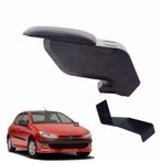 3 Tıkla Peugeot 206 2000 Delmesiz Çelik Ayaklı Siyah Kolçak