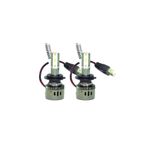 3 Tıkla Peugeot 206 2003-2009 Kısa Far Wise Beyaz H7 Mini Led Xenon Şimşek Etkili 12000 Lümen