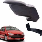 3 Tıkla Peugeot 206 2005 Delmesiz Çelik Ayaklı Siyah Kolçak