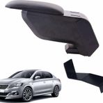 3 Tıkla Peugeot 301 2018 Delmesiz Çelik Ayaklı Siyah Kolçak