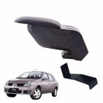 3 Tıkla Renault Symbol 2002 Siyah Delmesiz Çelik Ayaklı Kolçak