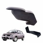 3 Tıkla Renault Symbol 2004 Siyah Delmesiz Çelik Ayaklı Kolçak
