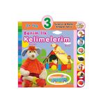 3+ Yaş Benim İlk Kelimelerim - Sürprizli ve Renkli Kitaplar Serisi - 0-6 Yaş Yayınları