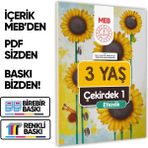 3 Yaş Okul Öncesi MEB Etkinlik Kitabı Çekirdek 1 Eğlenceli ve Öğretici Aktiviteler
