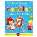 +3 Yaş Okul Öncesi Renkler Çıkartma Kitabı-İş Bankası Yayınları