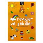 3+ Yaş Renkler Ve Şekiller Kitabı-Şiir Çocuk Yayınları