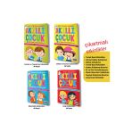 3 Yaş Ve Üzeri Çıkartmalı Gelişim Etkinlikleri /Hafıza-Dikkat Geliştirme/Sayısal Düşünme(4 Kitap)