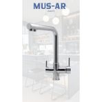 3 Yollu Musluk Arıtıcı Musluğu Krom Arıtmalı Mutfak Bataryası