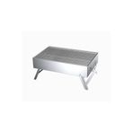 30 * 50 cm Galvaniz katlanılabilir ayaklı tel ızgaralı mangal (portatif mangal)