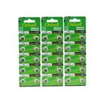 30 Adet 192 Ag3 Lr 41 392a Sr 41 1.5v Düğme Pil (hesap Makinesi-terazi-saat-oyuncak-garaj Pili)