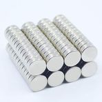 30 Adet 8X3 mm Yuvarlak Güçlü Neodyum Mıknatıs (Çap 8 mm Kalınlık 3 mm)