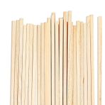 30 Adet Ahşap Kare Dübel Çubuğu, 1/4 x 1/4 x 30 cm Küçük Döşeme Şeritleri Bitmemiş Ahşap Çubuklar Bambu Balsa Ahşap Çıtalar Kendin Yap El Sanatları Projeleri Ev Dekor Model Yapımı için