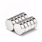 30 Adet Çap 8Mm X Kalınlık 3Mm Güçlü Yuvarlak Neodyum Mıknatıs