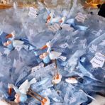 30 Adet Leylek İkiz Bebek Biblo Magnet